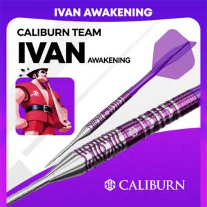 ลูกดอกปาเป้ารุ่นใหม่ Caliburn Players <span class=keywords><strong>IVAN</strong></span> <span class=keywords><strong>II</strong></span> ซีรีส์ น้ำหนัก 20 กรัม 23 กรัม 25 กรัม ทำจากทังสเตน 90% - Product Image 1