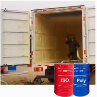 Mousse de polyuréthane liquide MDI à cellules fermées haute densité à deux composants pour pulvérisation