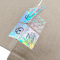 Etiqueta adhesiva con logotipo de holograma personalizado Etiqueta adhesiva de holograma vacío de alta calidad para seguridad de embalaje