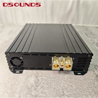 Amplificateur de voiture 2 canaux modèle phare avec amplificateur de voiture pleine gamme style brésilien de 1200WrmsX2CH, amplificateur de voiture personnalisable OEM d'usine