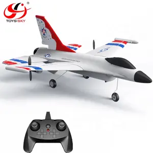 SUKHOI F16 314mm Wingspan 2.4Ghz 2CH 6 축 자이로 스코프 RC 비행기 RTF 비행기 글라이더 EPP 원격 제어 항공기 야외 장난감