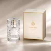Flacon de parfum artistique vintage 50 ml 100 ml avec emballage boîte pour parfum de luxe pour femmes avec bouchon