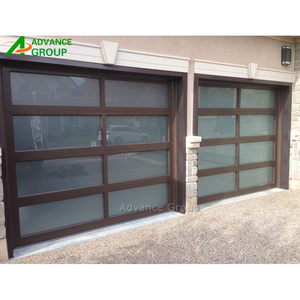 <span class=keywords><strong>Porte</strong></span> de garage en verre réfléchissant en aluminium sans cadre de haute qualité 2022 - Product Image 4