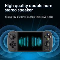 Layar Tampilan Penuh HD IPS 3.5 Inci untuk Konsol Game Klasik RG353m Wi-Fi Mendukung Game Moonlight PSP untuk
