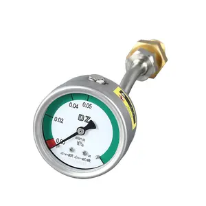 Sf6 Density Controller Density Pressure Gauge Stainless Steel Housing Air Filled Pressure Gauge Metering for GIS/RUM