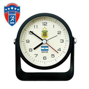 2025 ventiladores OEM/ODM equipo de alarma silencioso giratorio para decoraciones Material de PC reloj de escritorio de 14,8 cm regalo - Product Image 1
