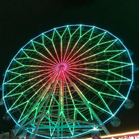 Meilleure vente de manèges de parc d'attractions de l'usine professionnelle de la grande roue de 42m de hauteur à vendre