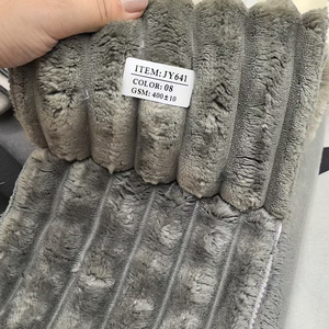 Thiết kế hiện đại sang trọng chất lượng cao 100% polyester bọc sofa vải nhung vải - Product Image 4