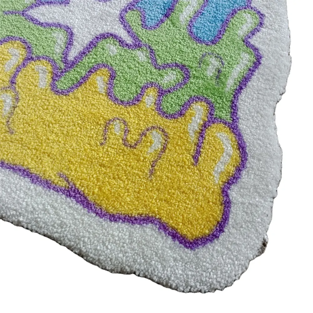 Custom high definition printing sea animals learning carpet kids room rugs