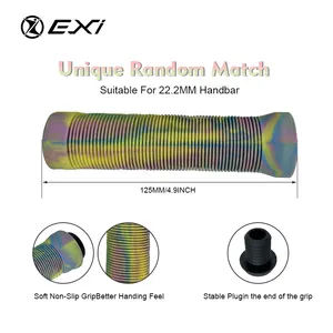 Mix Color Silicone Scooter Handle Bar Grips Trick Pro Stunt Scooter Grips For Scooter Handlebar