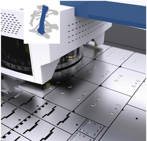 Plaque en acier inoxydable CNC tourelle poinçonneuse prix compétitif produit - Product Image 5