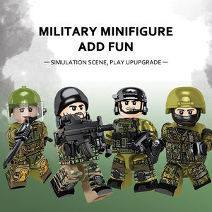 Sembo DIY montaje educativo <span class=keywords><strong>Kit</strong></span> de ladrillos de plástico 952 Uds guerra militar supervivencia tanque bloques de construcción juguetes modelo conjunto de juguete - Product Image 3