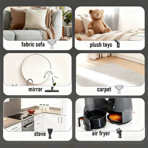 <span class=keywords><strong>Meilleur</strong></span> Nettoyeur Vapeur Professionnel Portable Multifonctionnel Humide/Sec pour Tapis et Canapés, Idéal pour la Maison - Product Image 6