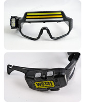 Mini Linterna Frontal LED para Reparaciones, Pequeña Linterna Frontal Recargable, Ligera y Portátil para Camping y Ciclismo