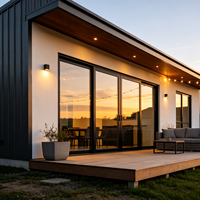 Casa Prefabricada de Lujo Moderna con Estructura de Acero Ligero y Garantía de 5 Años - Solución de Vivienda Personalizada con Soporte de Ingeniería