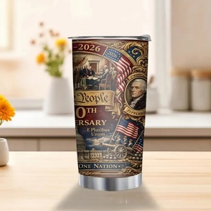 Nuevo Vaso Portátil de 20oz, Acero Inoxidable 304, Doble Capa, Aislamiento al Vacío, Personalizable con UV, Botella de Agua para Auto - Product Image 2