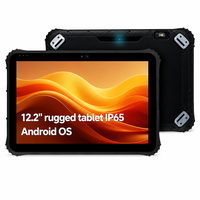Tablette Android de grande taille 12,2 pouces, tablette robuste 2 en 1 Qualcomm, PC industriel, tablette robuste étanche IP65, ordinateur portable