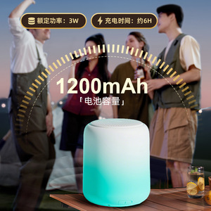 Altavoz Portátil Mini Inalámbrico a Prueba de Agua para Exteriores con Batería de 1200 mAh y Respuesta de Frecuencia de 100 Hz a 20 kHz - Product Image 4