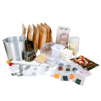 Kit de fabrication de bougies DIY en cire de soja parfumée en silicone, fait main, complet et professionnel, pour la décoration intérieure, idéal pour les débutants et les entreprises en démarrage.