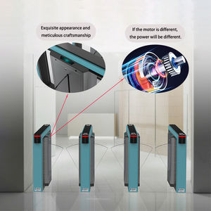 Tourniquet à clapet de gestion de foule pour métro, contrôle d'accès, reconnaissance faciale intelligente, barrière à clapet en acier inoxydable 304, anti-tailgating - Product Image 4