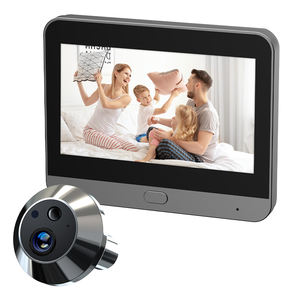 بطارية 3MP تعمل بالطاقة بدون أسلاك تركيب باب أمان منزلي عارض كاميرا جرس باب لفيلا المستأجرين - Product Image 5