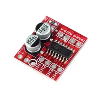 1-10 Buah Modul Driver Motor DC MX1508 2V-10V 1,5A Kecepatan PWM Pembalikan 2 Arah Papan Driver Motor Stepper Jembatan H Ganda L298N