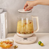 Bouilloire Électrique Européenne Standard avec Infuseur, Machine à Thé Intelligente pour Fruits et Thés Chauds, Contrôle de la Température et Maintien au Chaud, 1.5L