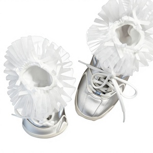Chaussettes bateau en dentelle tricotée à double aiguille, style japonais original, avec nœud, style Miu, mignonnes, basses, pour <span class=keywords><strong>femme</strong></span>, printemps-été, fines - Product Image 1
