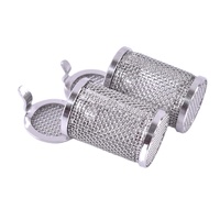 Accessoires de dissolution OEM personnalisés, panier filtrant en acier inoxydable 316, précision de filtration 2-200μm, efficacité 95%
