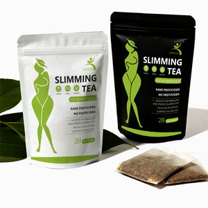 高品質100%天然ハーブ痩身茶＆お腹スッキリデトックス脂肪燃焼スリムティー減量茶 - Product Image 1