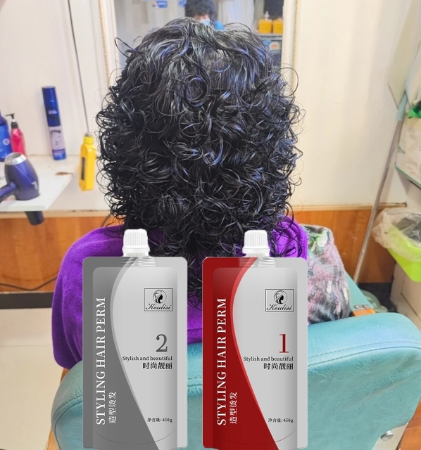 Hair Care Products Perfume Perm Lotion Perm Curl Lotion Ceramic Perm Straight Hair Cream Ion Perm 450g * 2