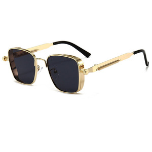 <span class=keywords><strong>نظارات</strong></span> شمسية <span class=keywords><strong>معدنية</strong></span> مربعة الشكل بتصميم عتيق وشعار مخصص، <span class=keywords><strong>نظارات</strong></span> ستيمبانك للجنسين بعدسات حماية من الأشعة فوق البنفسجية 400، <span class=keywords><strong>نظارات</strong></span> <span class=keywords><strong>معدنية</strong></span> عصرية للبيع بالجملة - Product Image 1