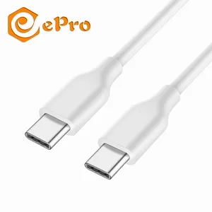 idad USB 3,0 tipo C la entrega de potencia de Cable de carga rápida Cable de datos de carga para teléfonos móviles Android