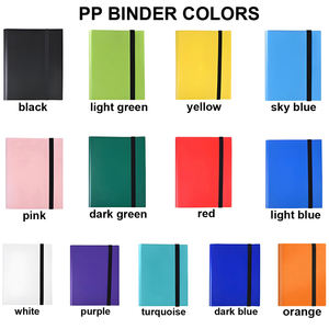 Vente en gros : Classeur porte-cartes à 9 pochettes, album photo à chargement latéral, classeur <span class=keywords><strong>de</strong></span> cartes pour cadeau d'affaires - Product Image 5