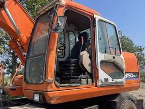 Excavatrices à Dh150w-7 roues Doosan d'occasion à vendre multifonctions à bas prix Garantie originale d'un an (roulement d'engrenage de pompe à moteur) - Product Image 4