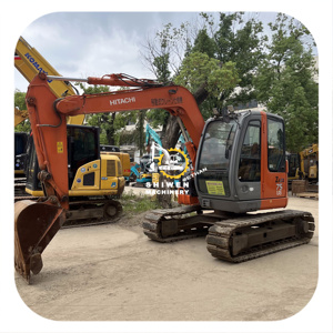 Excavadora Compacta Usada Hitachi ZX 75US de Japón, Estilo Popular, Excavadora de Segunda Mano ZX55 ZX60 ZX70 ZX75US, Bajo Consumo de Combustible - Product Image 1
