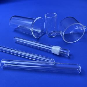 أنابيب تنصهر واضحة كوارتز مقاومة للحرارة للفرن كوارتز كم الانحناء لحام خدمات القطع - Product Image 2