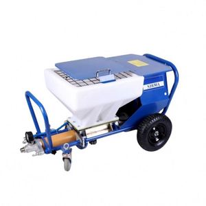 Pistola pulverizadora eléctrica de piedra real, pulverizador de mortero a presión para hormigón, pulverizador sin aire multifunción para pintura ignífuga - Product Image 4