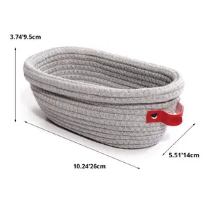 ตะกร้าใส่ขนมปังทรงกลม9นิ้วสำหรับทำขนมปังทำจากผ้าฝ้ายทรงกลมสองชั้น - Product Image 3