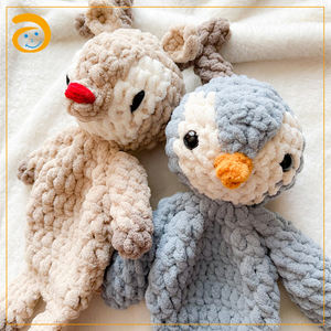 Recién llegado, muñecas musulmanas de ganchillo hechas a mano, <span class=keywords><strong>muñeca</strong></span> de Animal de ganchillo, <span class=keywords><strong>muñeca</strong></span> de punto súper suave - Product Image 5