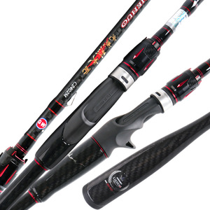 Canne à pêche Guangwei Fire Tc Lure Rod M Fast Action 2.4m pour la pêche au lancer au black-bass - Product Image 5