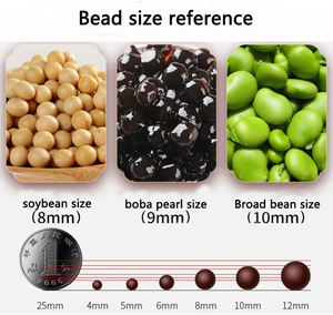 Equipo automático de té de burbujas pequeñas, modelo de una sola cabeza, máquina para hacer Boba, Mini fabricante de moldeo Boba - Product Image 6