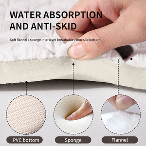 <span class=keywords><strong>Tapis</strong></span> <span class=keywords><strong>de</strong></span> <span class=keywords><strong>bain</strong></span> en mousse à mémoire <span class=keywords><strong>de</strong></span> forme tissée ultra-douce, épais, antidérapant, absorbant, séchage rapide, simplicité moderne, pour salle <span class=keywords><strong>de</strong></span> <span class=keywords><strong>bain</strong></span>, douche, baignoire - Product Image 3