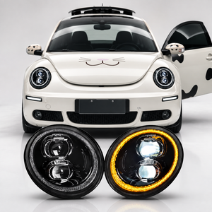ไฟหน้า LED YU GUANG สำหรับรถยนต์ Volkswagen <span class=keywords><strong>Beetle</strong></span> ปี 2006-2012 สี 6000k 12V อัพเกรดไฟหน้า Volkswagen <span class=keywords><strong>Beetle</strong></span> Turbo ปี 2012 - Product Image 1