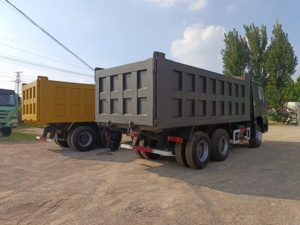 SINOTRUK Howo motor diésel 340 380 440 caballos de fuerza volquete camión volquete 12 ruedas minería camiones volquete 8*4 30T 40T 50T 10 rápido izquierda - Product Image 6