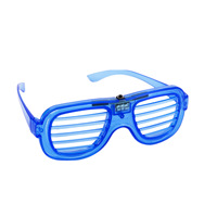 Lunettes LED Lumineuses à Lumière Froide en PS, Clignotantes, pour Fêtes, Bars, Discothèques, Festivals de Musique, Accessoires de Fête et Cadeaux