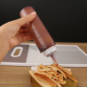 Huile <span class=keywords><strong>vinaigre</strong></span> confiture assaisonnement bouteille sauce soja sauce à salade plastique bouteille à presser sauce <span class=keywords><strong>tomate</strong></span> bouteille à presser - Product Image 4