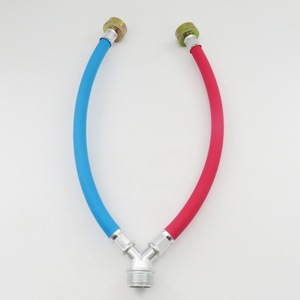 <span class=keywords><strong>Tuyau</strong></span> d'arrivée d'eau pour <span class=keywords><strong>lave</strong></span>-linge et <span class=keywords><strong>lave</strong></span>-<span class=keywords><strong>vaisselle</strong></span>, type Y, en caoutchouc nervuré, norme américaine, 6 pieds, conception tressée, pour évacuation et alimentation en eau, Chine - Product Image 1
