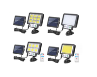 Étanche LED Solaire Jardin Lumière Rue Lumière Garage Lumière Corps Humain Induction Lampe Split Extérieur Mur Lampe Luminaire