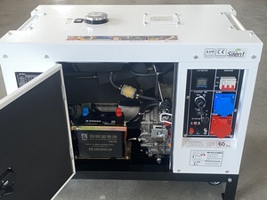 NPC 50/60HZ Soundproof Power Plant Portable Super Silent Air-cooled 12kVA 10kw 10 Kw <b>Generator</b> 10kw NP1200S Wholesale Silent Typ - Product Image 5